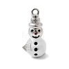 Christmas Brass Enamel Pendants KK-L258-05P-A01-1