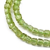 Natural Peridot Beads Stands G-H042-B31-01-4