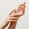 1Pc Natural Pearl Beaded Stretch Finger Ring for Women RJEW-AN0001-02-4