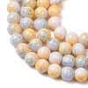 Baking Paint Glass Beads Strands DGLA-N003-8mm-C01-9
