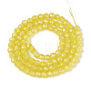 Imitation Jade Glass Beads Strands GLAA-T028-4mm-11J-3