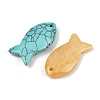 Natural & Synthetic Mixed Stone Pendants G-G275-01-2