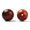 Natural Wood Beads WOOD-S666-10mm-01-2