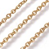 Ion Plating(IP) 304 Stainless Steel Cable Chains CHS-E018-10G-01-1