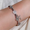 Alloy Charm Bracelets JD5667-8