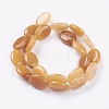 Natural Topaz Jade Stone Beads Strands X-G-S113-06-2