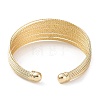 Brass Open Cuff Bangles BJEW-A144-01C-3