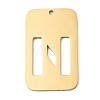 304 Stainless Steel Pendants STAS-D200-01N-G-1