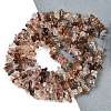 Natural Black Gold Rutilated Quartz Beads Strands G-G905-20-2