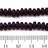 Electroplated Natural Lava Rock Beads Strands G-A256-E01-01I-4