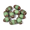 Handmade Millefiori Glass Barrel Beads LA-N002-15D-1