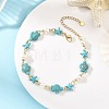 Ocean Starfish Turtle Anklets AJEW-AN00847-01-1