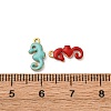 304 Stainless Steel Enamel Charms X-STAS-Q363-14G-G-3