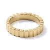 Ion Plating(IP) 304 Stainless Steel Grooved Finger Rings RJEW-G298-12G-2