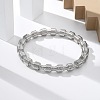 304 Stainless Steel Stretch Bangles for Women BJEW-P315-02F-P-2