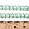 Anti-Tarnish Electroplate Rondelle Glass Beads Strands EGLA-T021-6mm-17-06-4