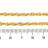 Brass Rope Chains Necklaces for Women NJEW-D302-62G-3