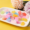 160Pcs 16 Style Opaque Flatback Resin Cabochons RESI-TA0001-34-19