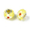 Handmade Lampwork European Beads X-LAMP-Q029-03B-3