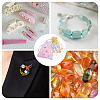 30Pcs 2 Colors Hot Stamping Polka Dot Organza Jewelry Drawstring Bags ABAG-TADJ0001-06A-6