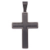 1Pc Brushed 304 Stainless Steel Pendants STAS-TADJ0001-07EB-1