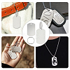 DIY Stainless Steel Keychain Making Kits DIY-OC0014-11B-5