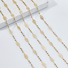 DIY Leaf Chain Bracelet Necklace Maknig Kit DIY-CA0005-12-5