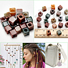 20Pcs Natural India Agate Gemstone European Beads G-NB0005-89A-4