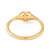 Heart 304 Stainless Steel Finger Ring foe Women RJEW-C086-15-G-3