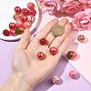 DIY Acrylic and Pave Disco Ball Beads Findings Kits DIY-FS0010-56B-4