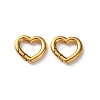 304 Stainless Steel Spring Gate Clasps X-STAS-A193-03G-1