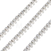 Iron Rhinestone Glass Cup Chain CH-U001-01K-2