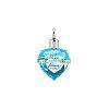 Faceted Glass Urn Pendant GLAA-WH0031-10H-1