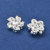 Brass Pave Cubic Zirconia Multi-Strands Links KK-B172-21S-01-2