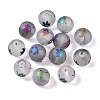 Autumn Theme Electroplate Transparent Glass Beads X-EGLA-S178-01-01E-1
