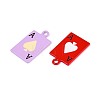 Spary Painted Alloy Pendants FIND-N005-73-2