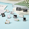 11Pcs 11 Style Motivational Enamel Pins JEWB-BY0001-05-15