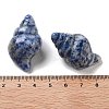 Natural Blue Spot Jasper Carved Figurines DJEW-L023-H05-3