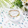 400Pcs Frosted Acrylic Charms FIND-DC0001-49-5