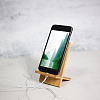 Bamboo Mobile Phone Holders AJEW-WH0258-451-2