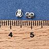 Brass Ear Nuts KK-CBA1A60-08A-S-3