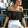 Polyester Metallic Thread & Sequins Lace Tassel Ribbon OCOR-WH0105-237B-6