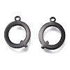 304 Stainless Steel Charms LS-STAS-H112-Q-EB-2