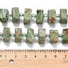 Natural Green Opal Beads Strands G-L642-H03-01-5