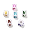 Opaque Acrylic Beads OACR-I022-01B-1