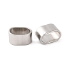 Non-Tarnish 304 Stainless Steel Slide Charms X-STAS-S133-01P-03-2
