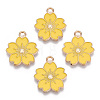 Alloy Enamel Pendants ENAM-S121-115L-1