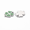 316 Surgical Stainless Steel Enamel Charms STAS-N097-080P-NR-2