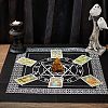 2 Sheets 2 Style Non-Woven Fabric Tarot Tablecloth for Divination AJEW-CN0001-62A-4