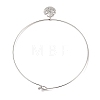 Brass Charm Bangles BJEW-Q350-07C-P-3